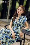  Đầm tay ngắn, Dáng thắt eo 26SDKE198F 