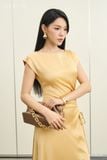  Đầm tay ngắn, Dáng thắt eo 26SDKE224Y 