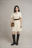  Đầm tay ngắn, Dáng thắt eo 26SDKT018B 