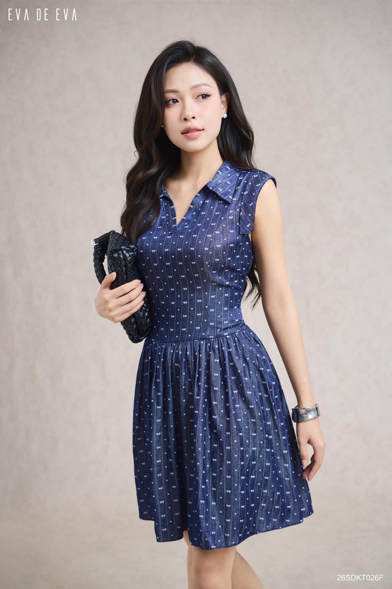  Đầm sát nách,  26SDKT026F 