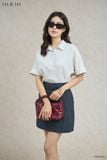 Đầm tay ngắn, Dáng thắt eo 26SDKT039O 