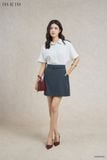  Đầm tay ngắn, Dáng thắt eo 26SDKT039O 