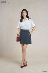  Đầm tay ngắn, Dáng thắt eo 26SDKT039O 