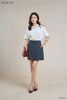 Đầm tay ngắn, Dáng thắt eo 26SDKT039O