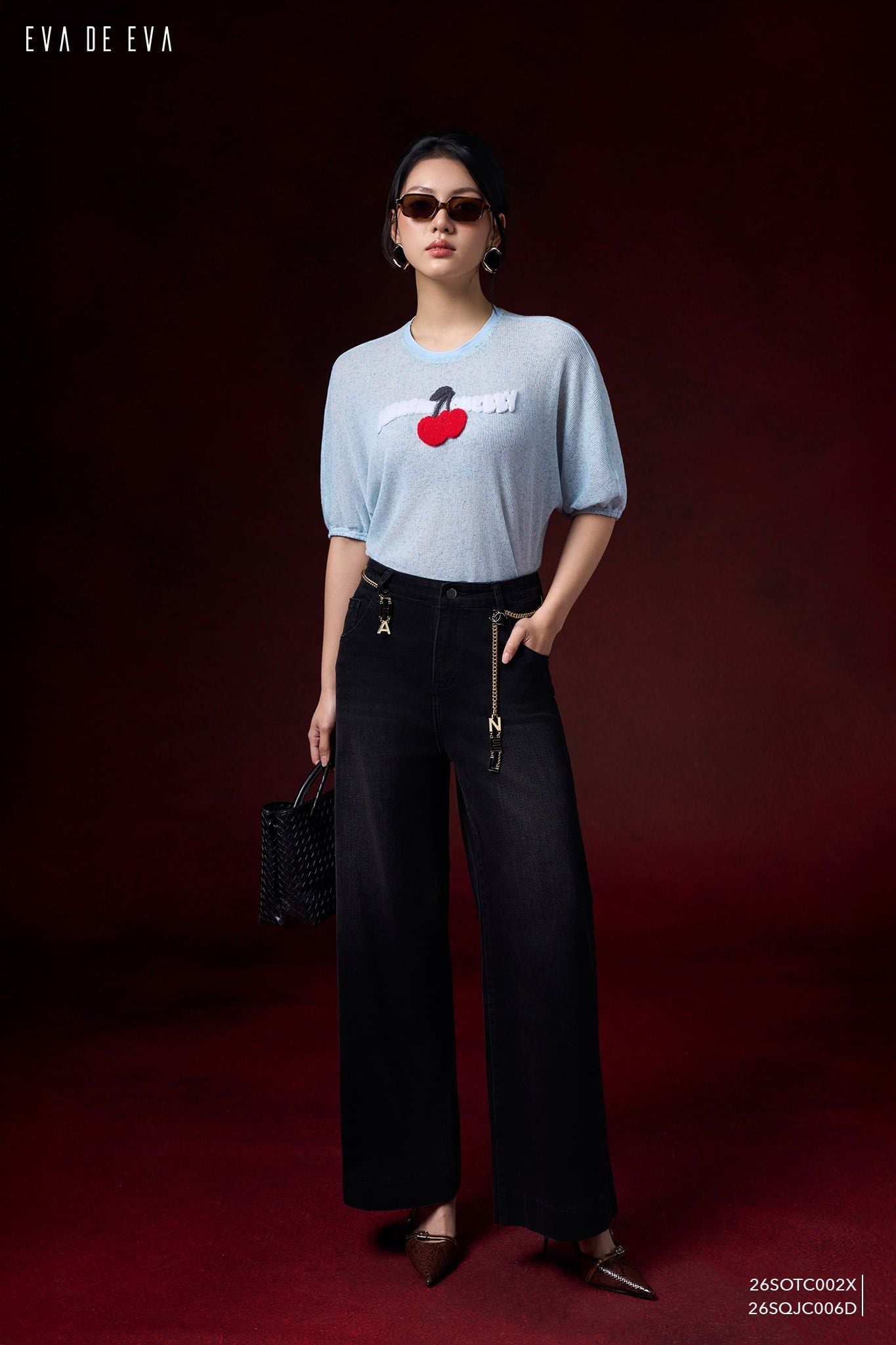  Quần dài, Ống suông 26SQJC006D 