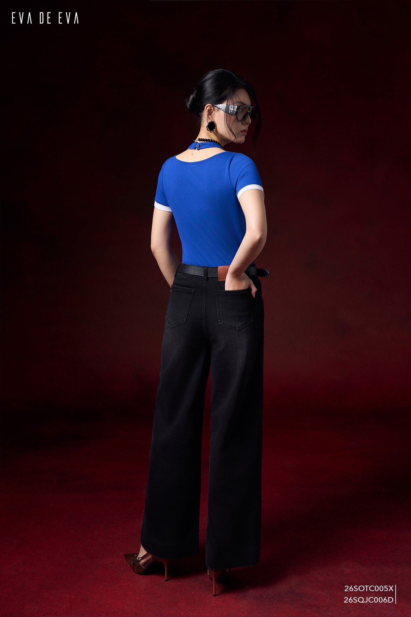  Quần dài, Ống suông 26SQJC006D 