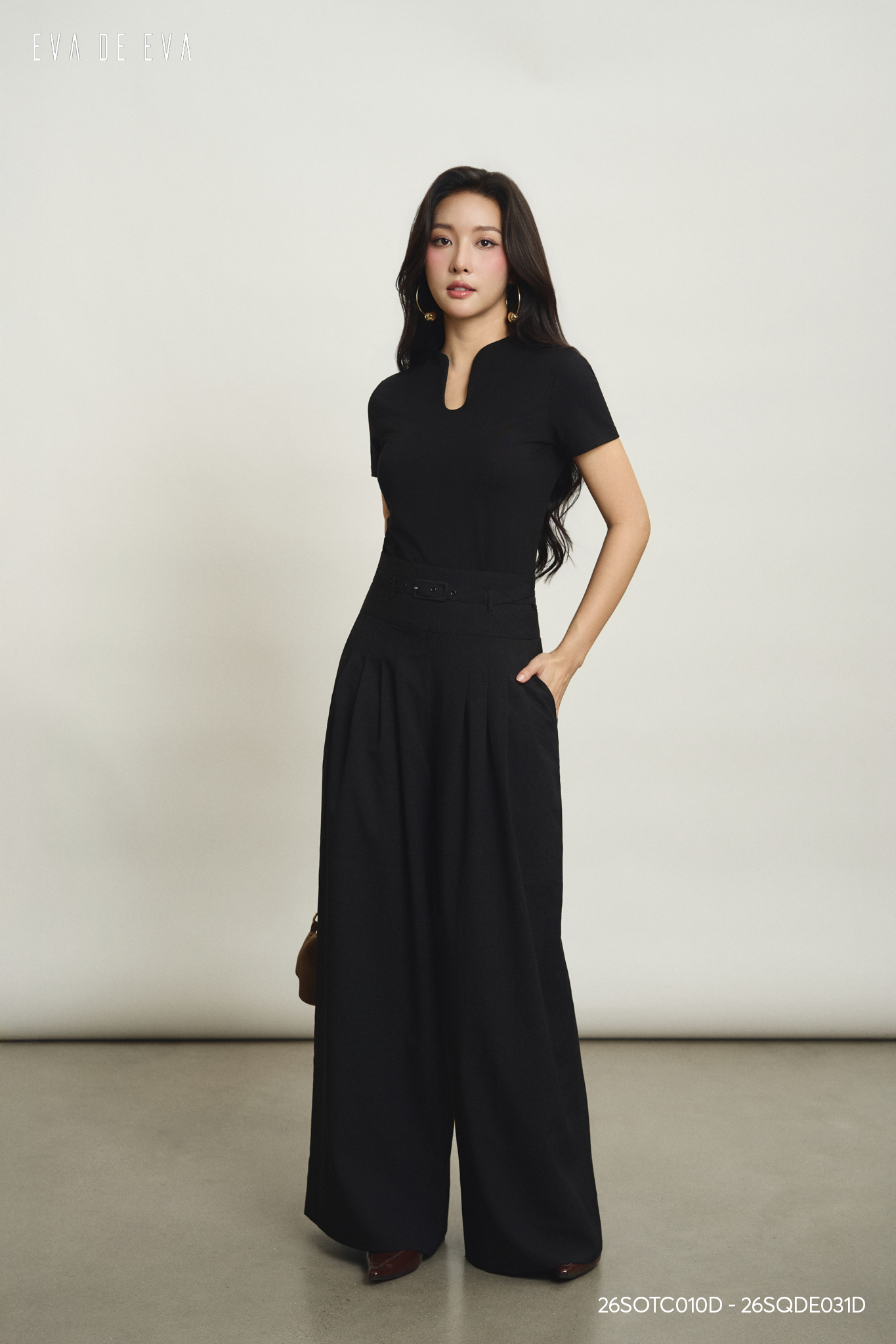  Quần dài, Ống suông 26SQDE031D 