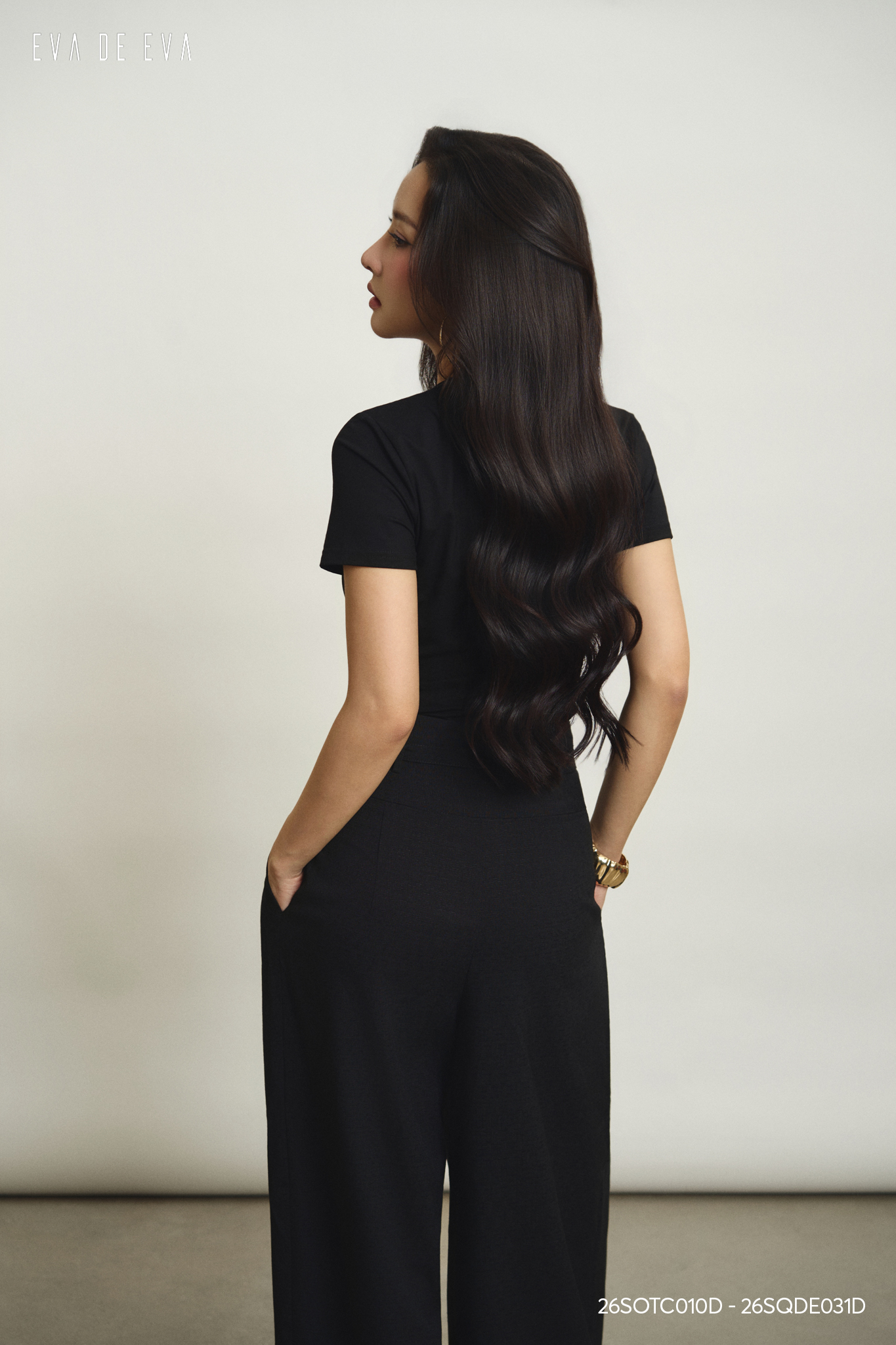  Quần dài, Ống suông 26SQDE031D 