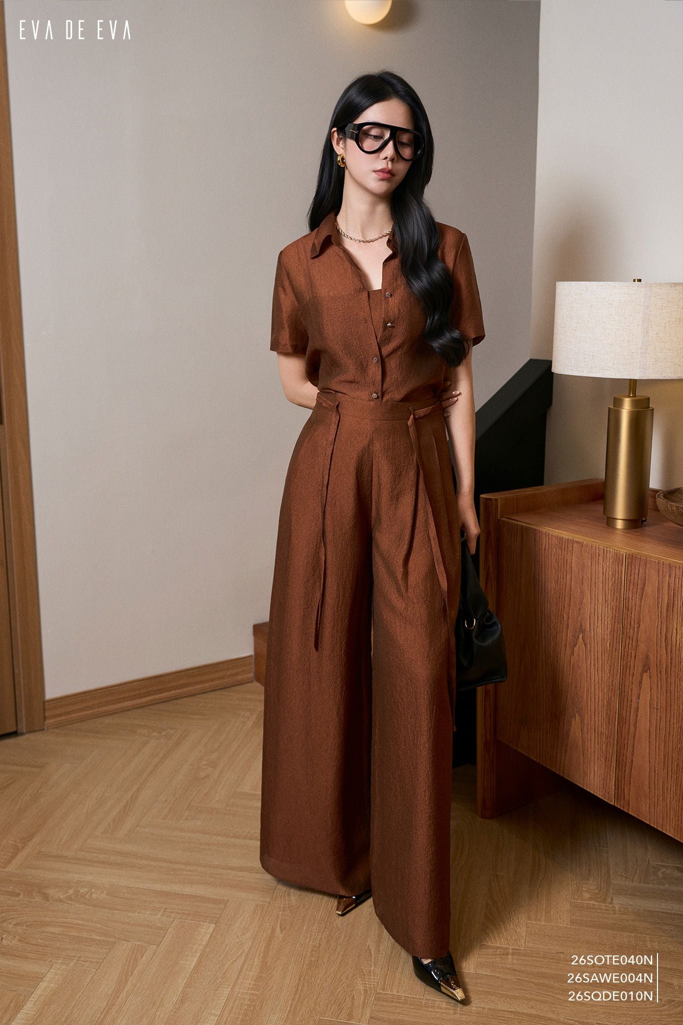  Quần dài, Ống suông 26SQDE010N 