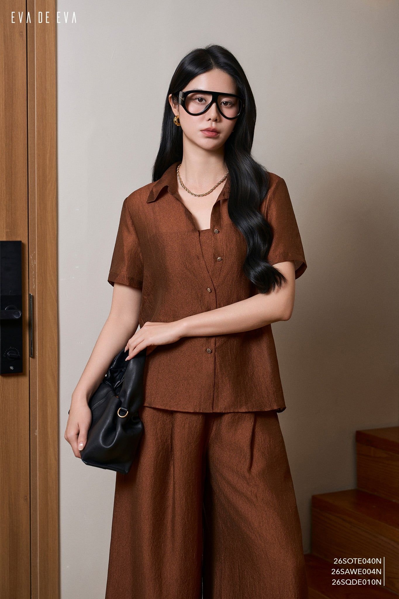  Áo kiểu,  26SOTE040N đi kèm 26SAWE004N 