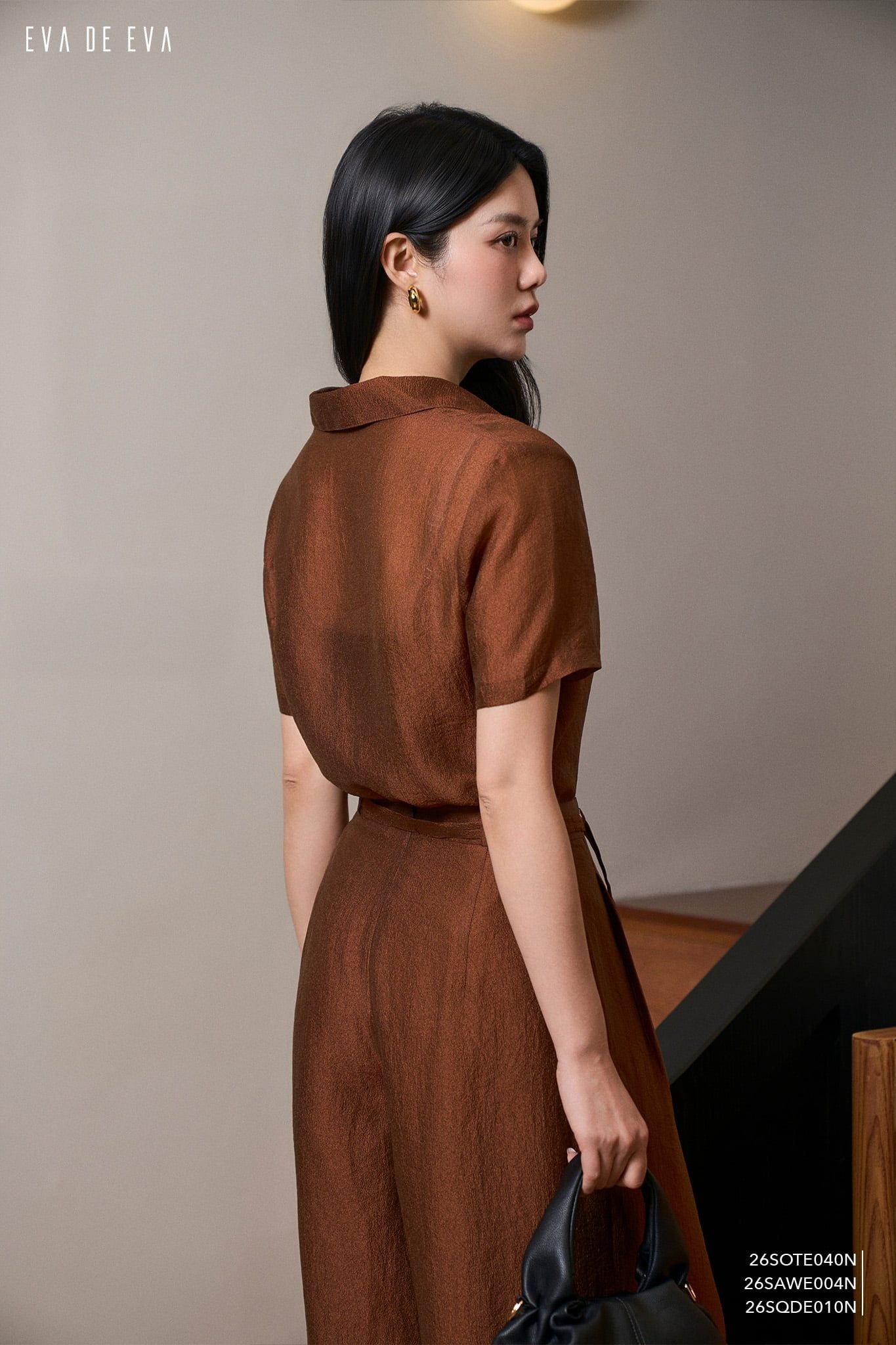  Quần dài, Ống suông 26SQDE010N 