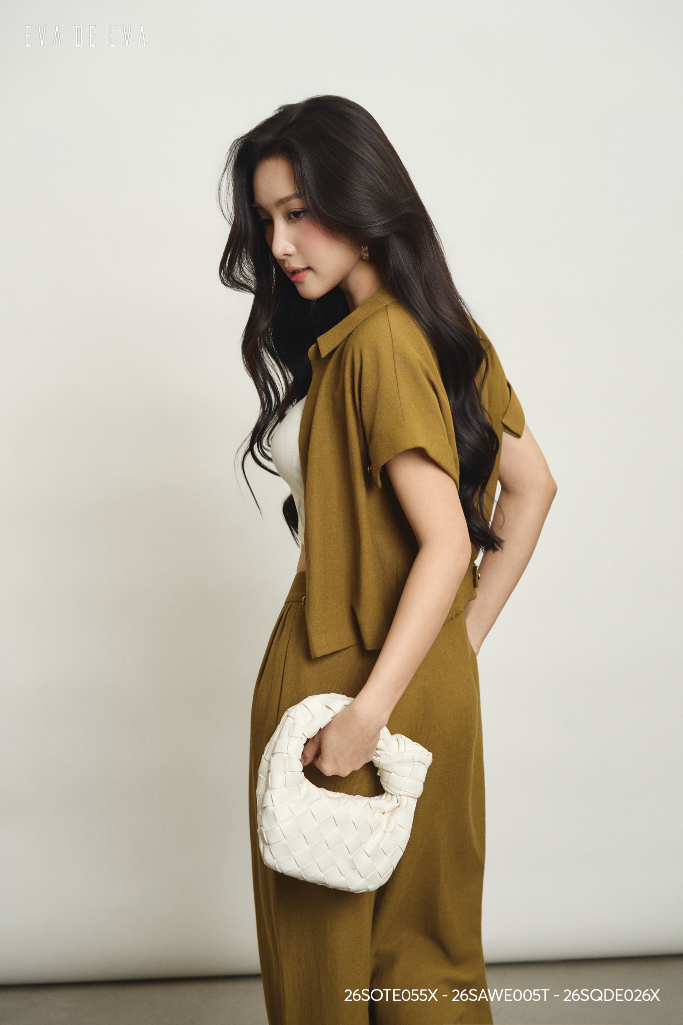  Áo kiểu,  26SOTE055X đi kèm 26SAWE005T 