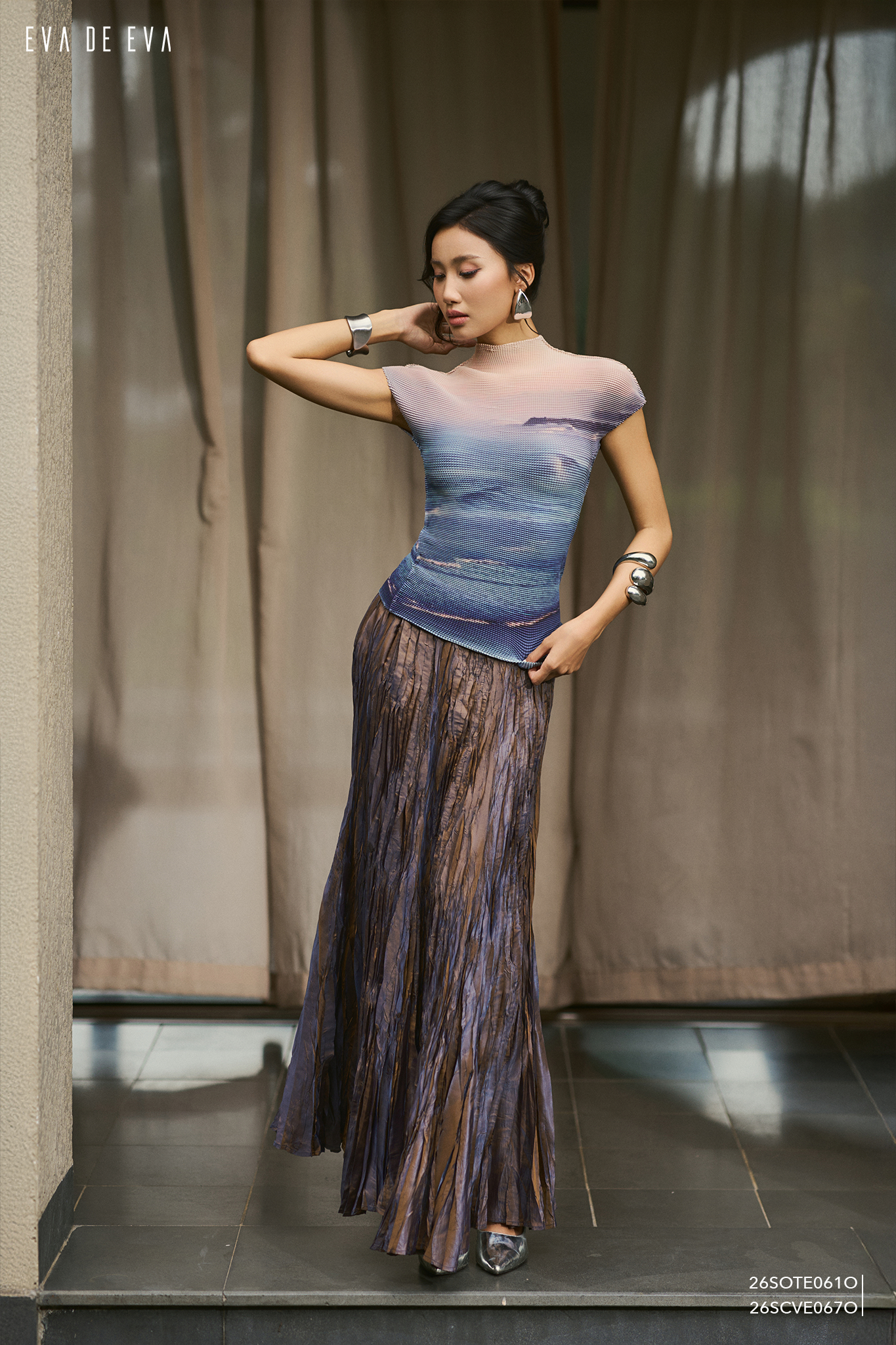  Chân váy Maxi,  26SCVE067O 