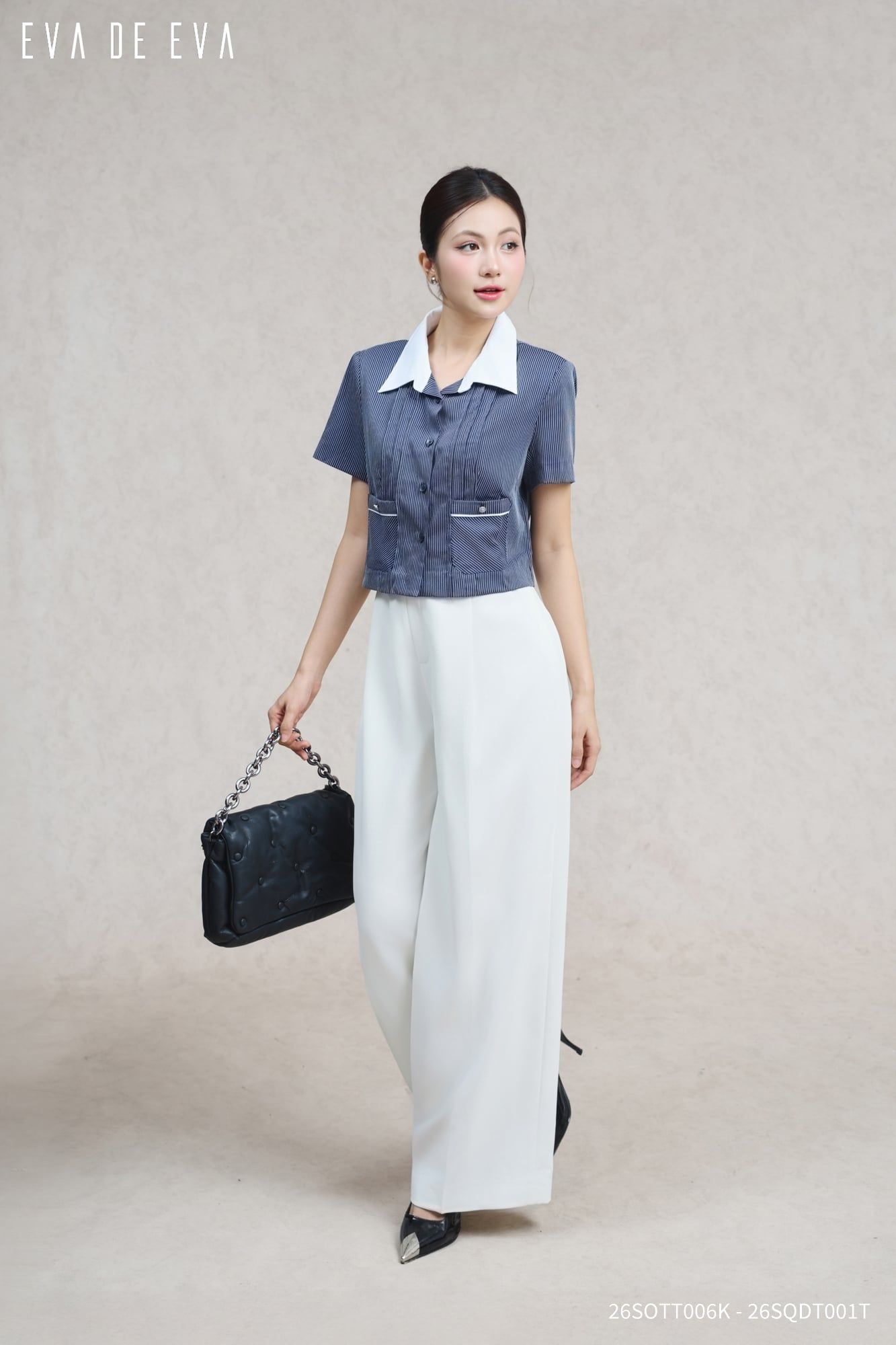  Quần dài, Ống suông 26SQDT001T 