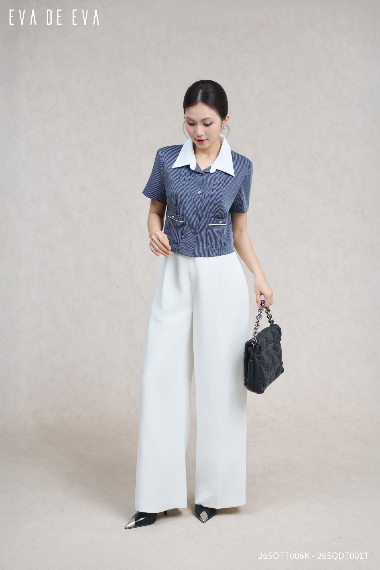  Quần dài, Ống suông 26SQDT001T 