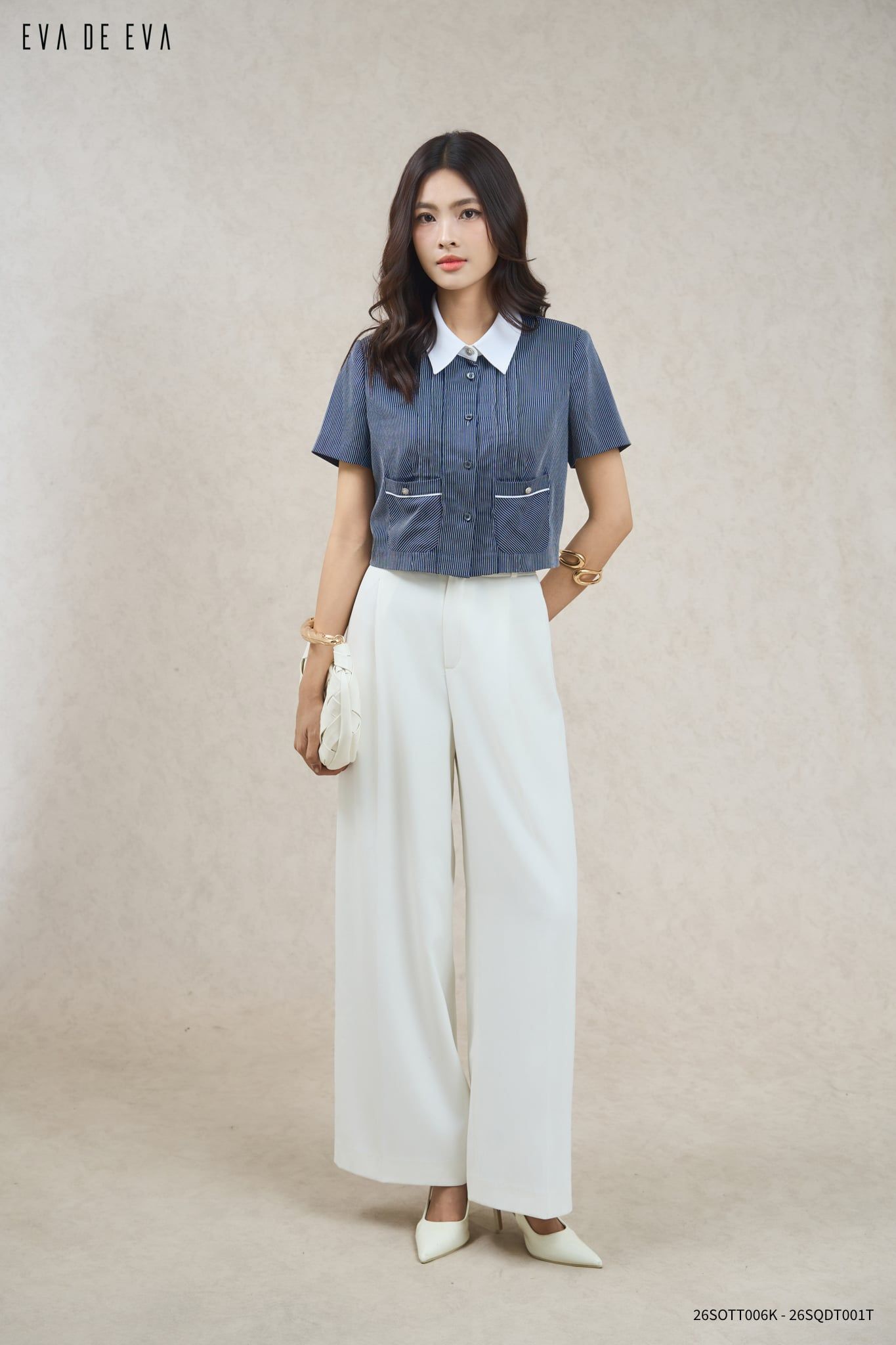  Quần dài, Ống suông 26SQDT001T 