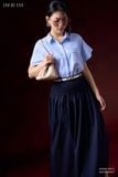  Chân váy Midi, Dáng xòe 26SCVE009X 