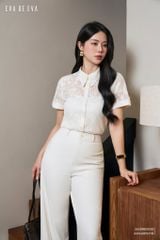  Sơ mi tay ngắn, Dáng sơ vin 26SSME003B đi kèm 26SAWE001B 