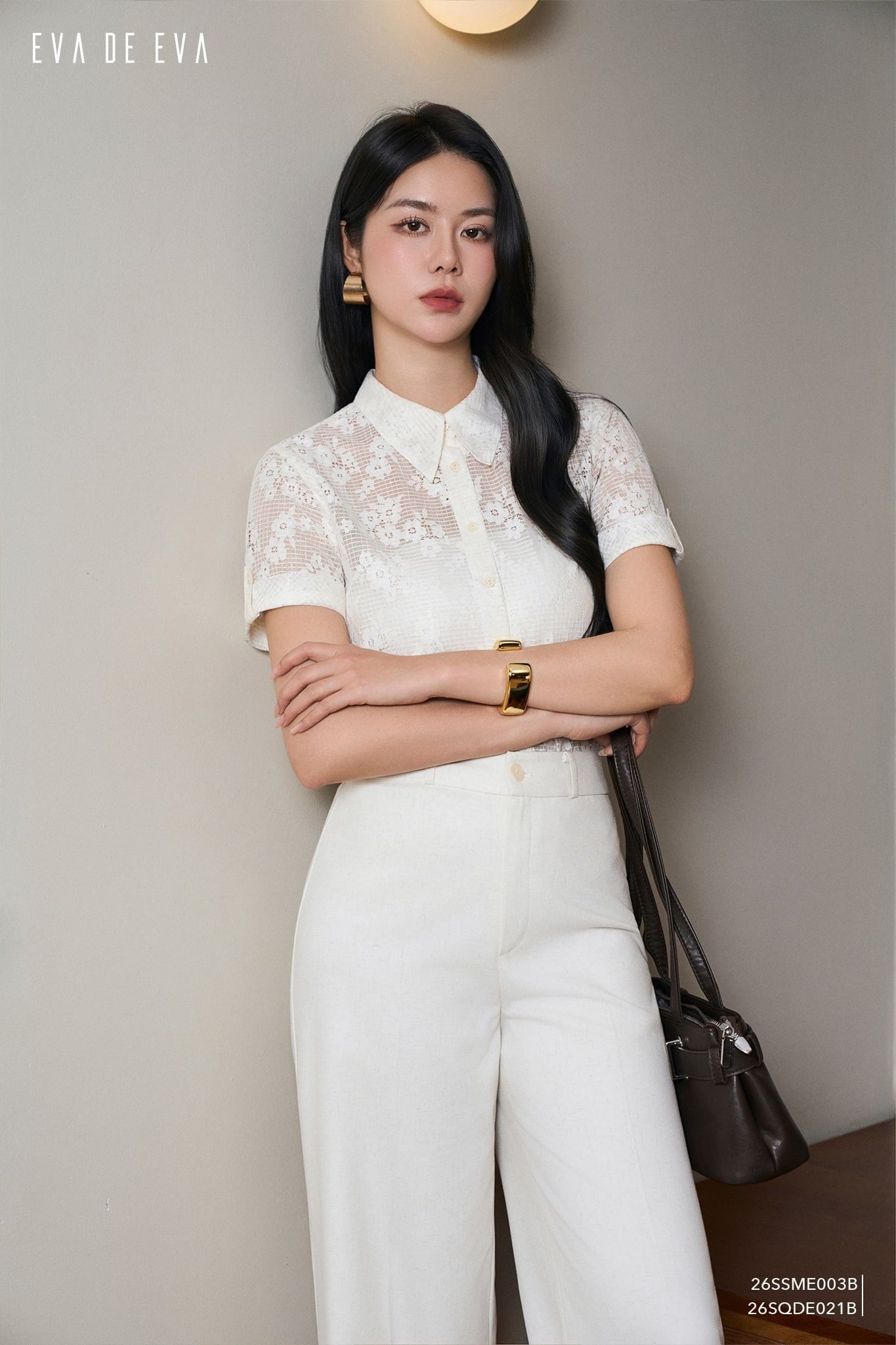  Quần dài, Ống suông 26SQDE021B 