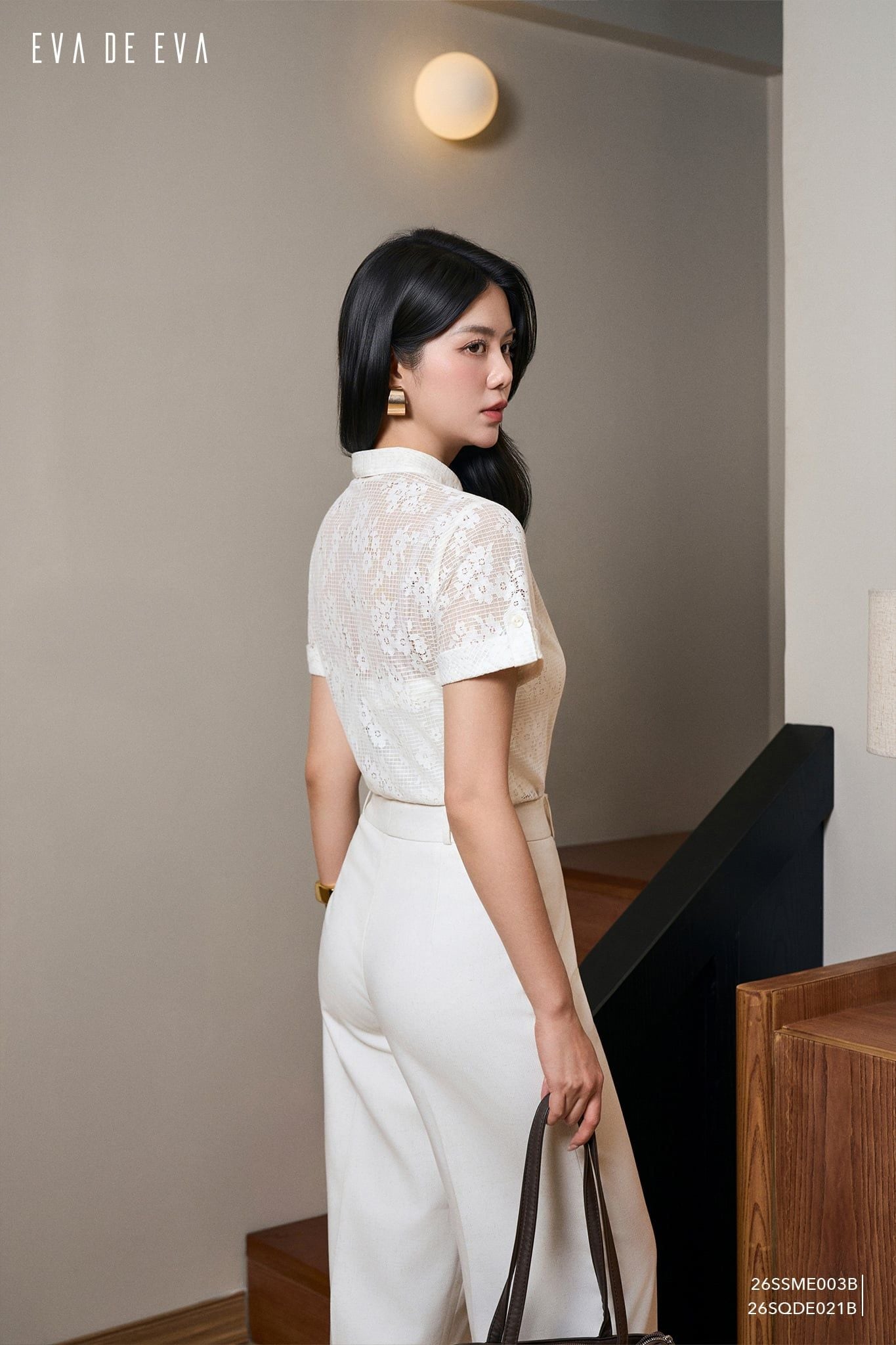  Quần dài, Ống suông 26SQDE021B 