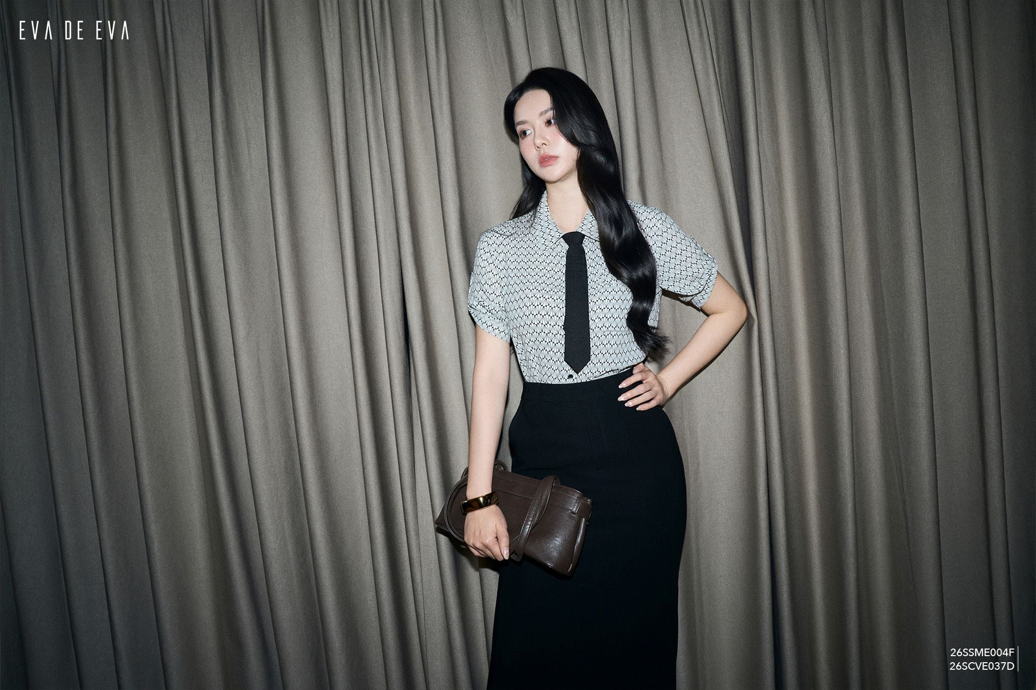  Sơ mi tay ngắn, Dáng sơ vin 26SSME004F 