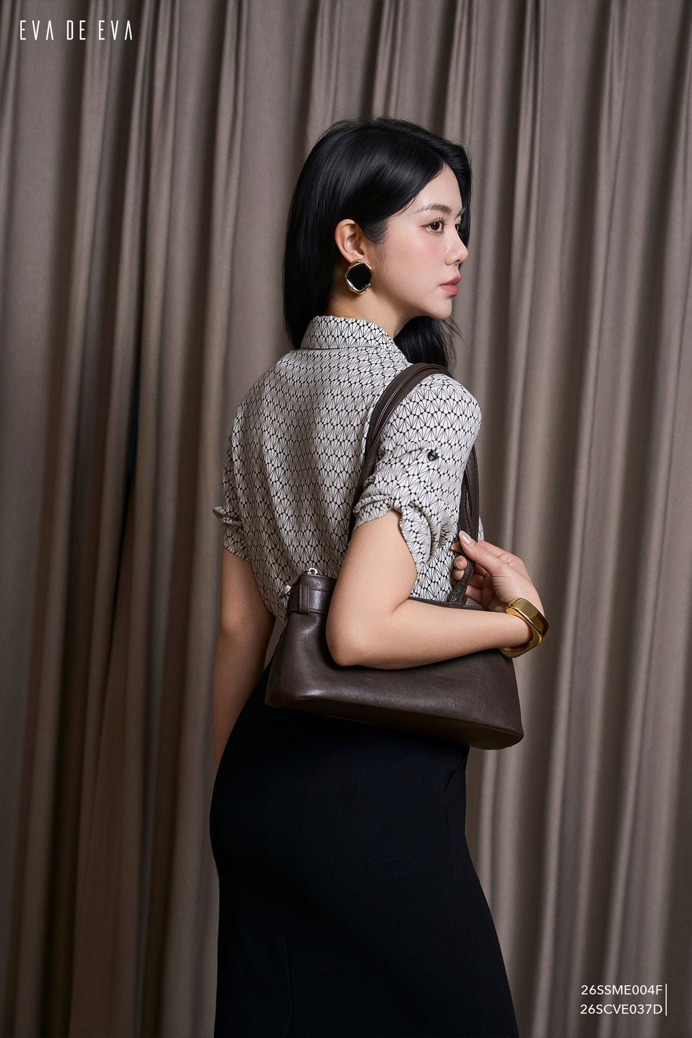  Sơ mi tay ngắn, Dáng sơ vin 26SSME004F 