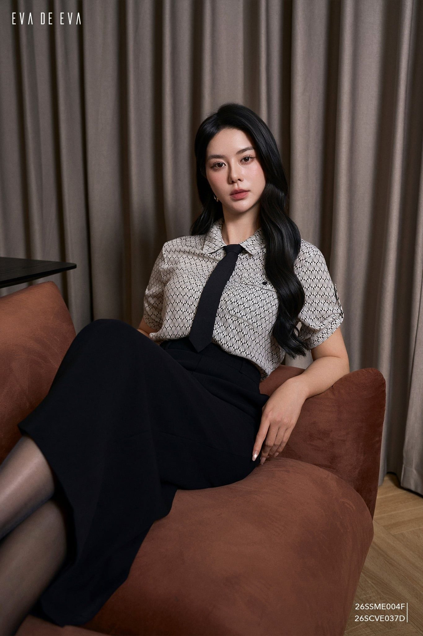  Sơ mi tay ngắn, Dáng sơ vin 26SSME004F 