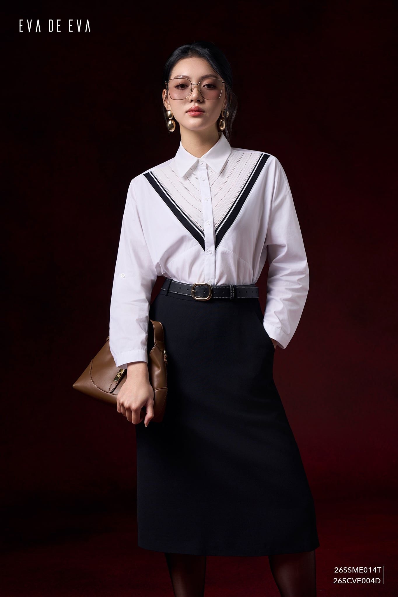  Sơ mi tay dài,  26SSME014T 