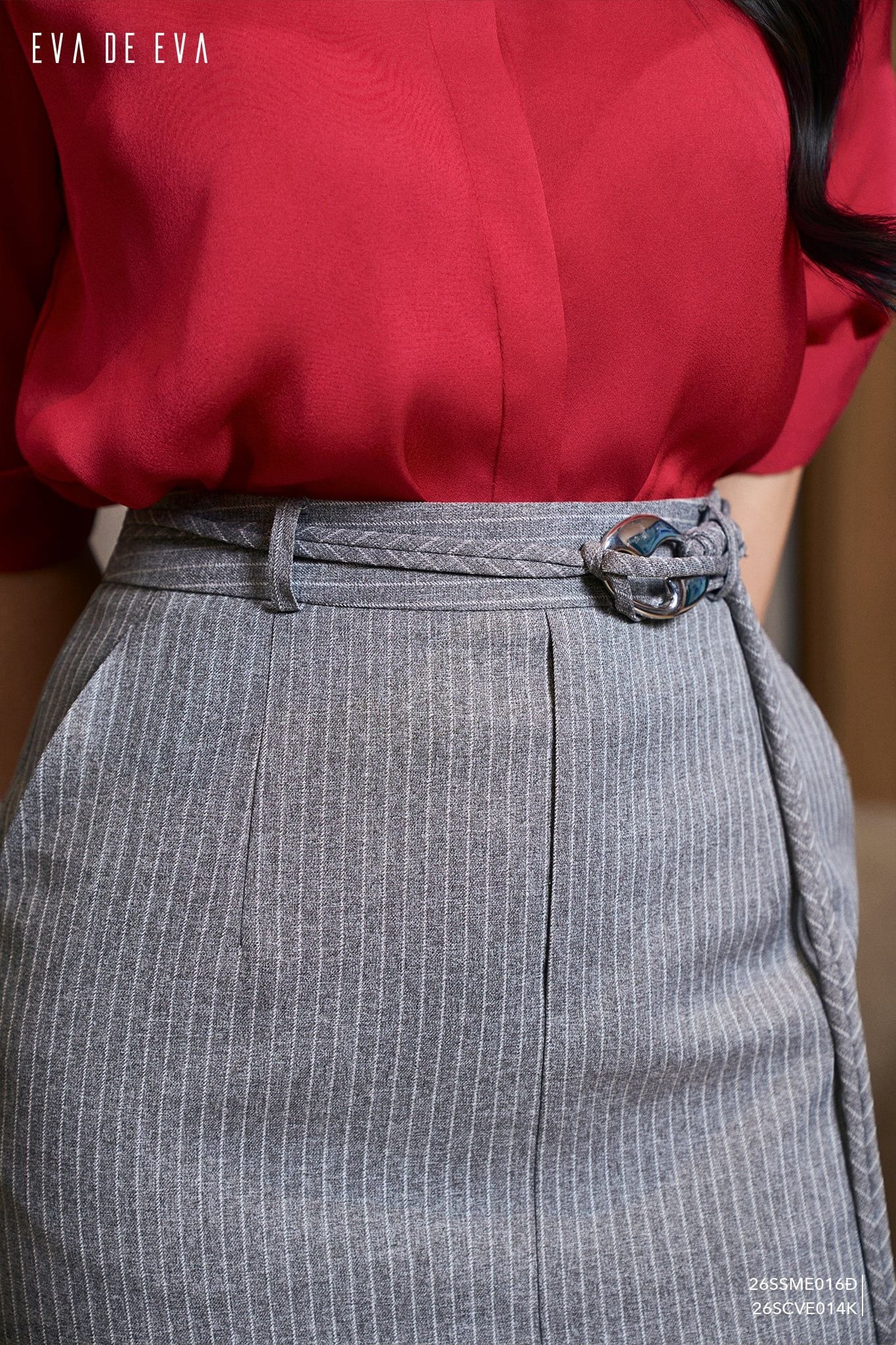  Sơ mi tay dài, Dáng sơ vin 26SSME016Đ 