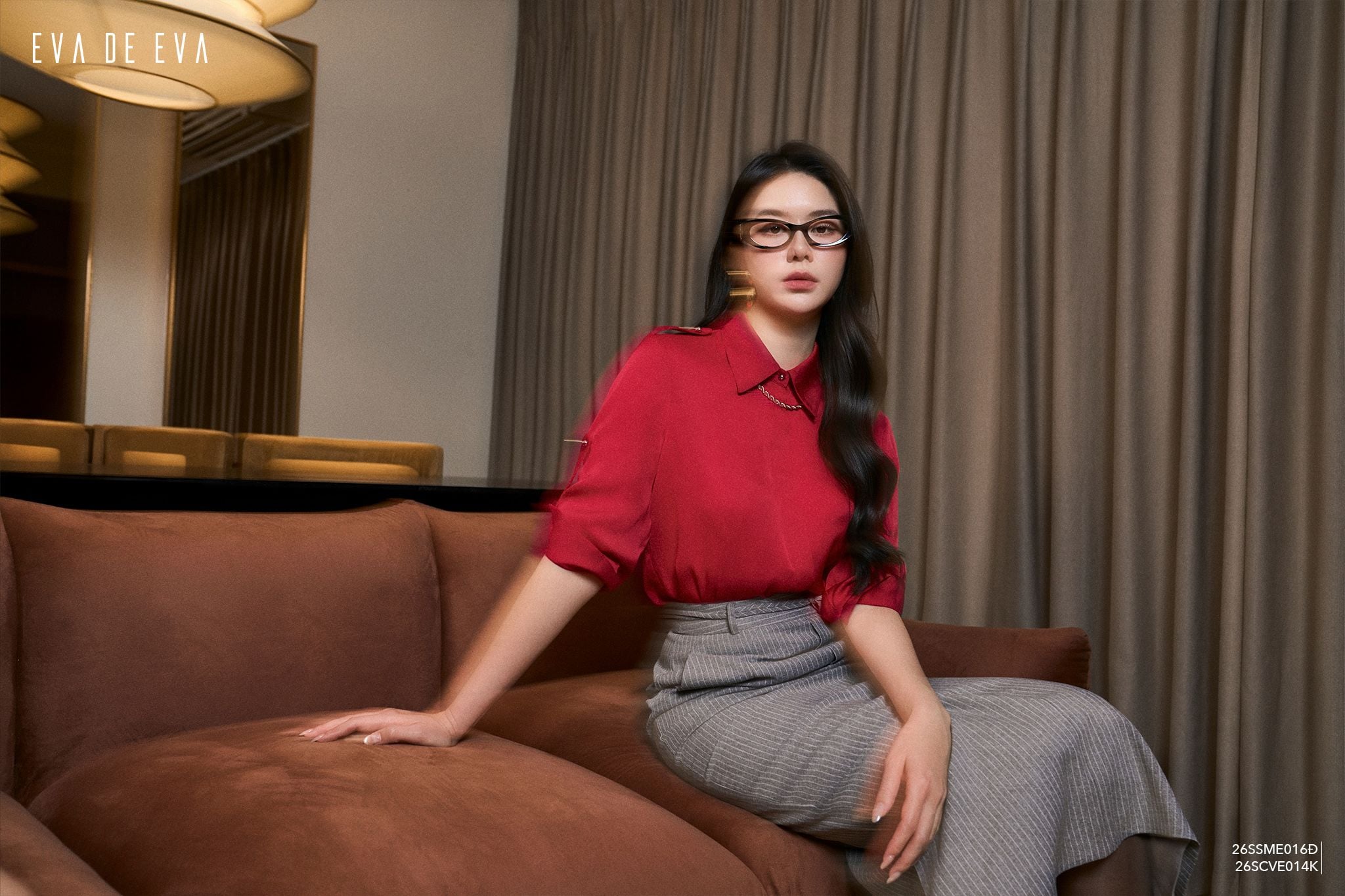  Chân váy Maxi, Dáng ôm 26SCVE014K 