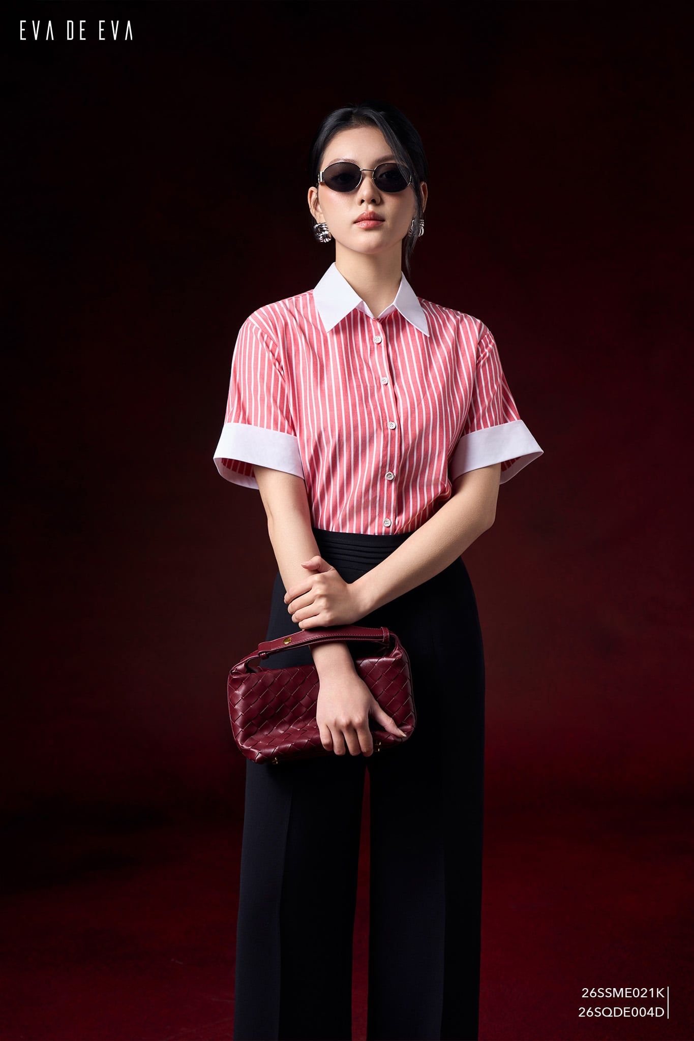  Quần dài, Ống suông 26SQDE004D 