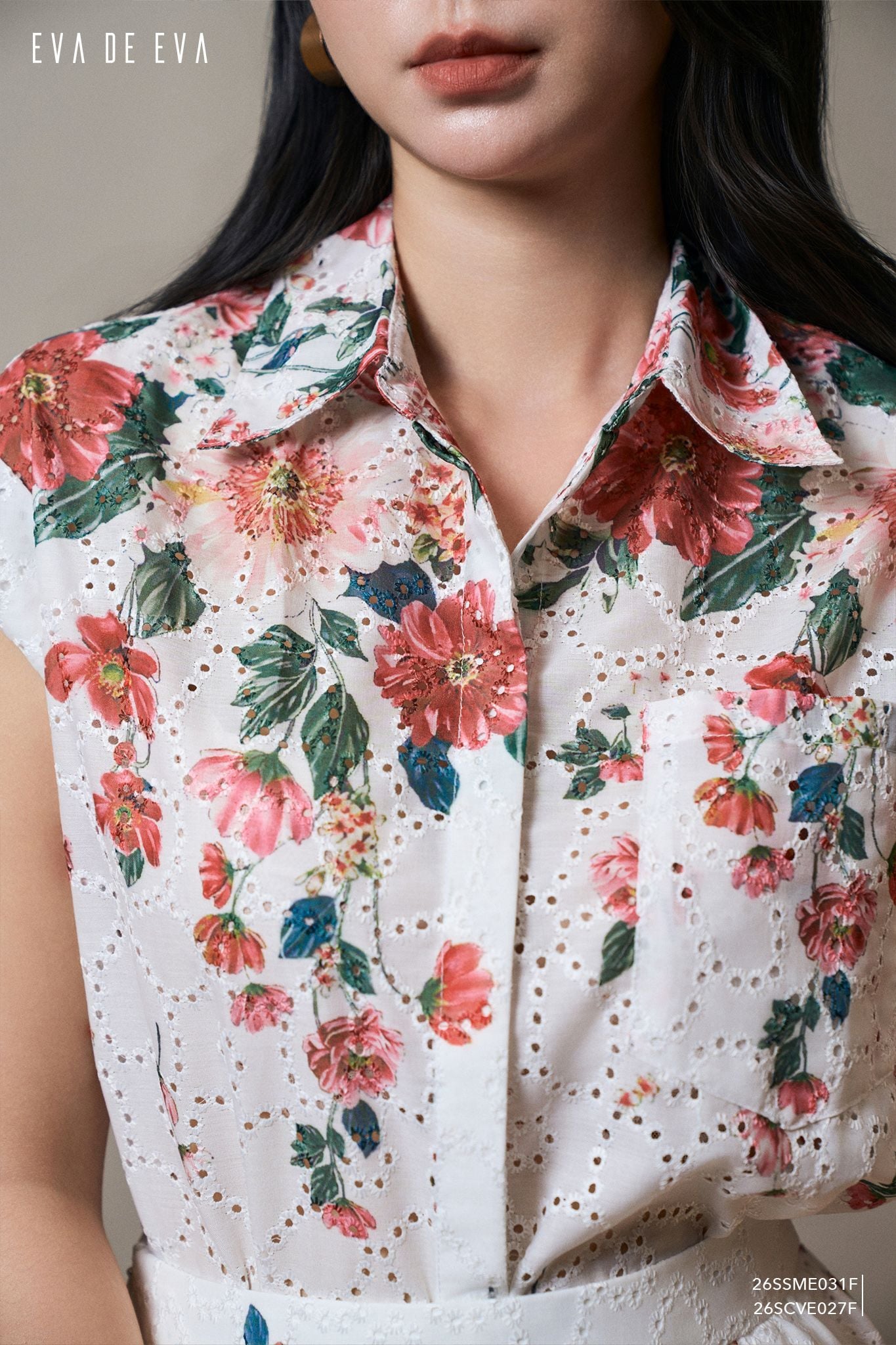  Sơ mi tay ngắn, Dáng sơ vin 26SSME031F 