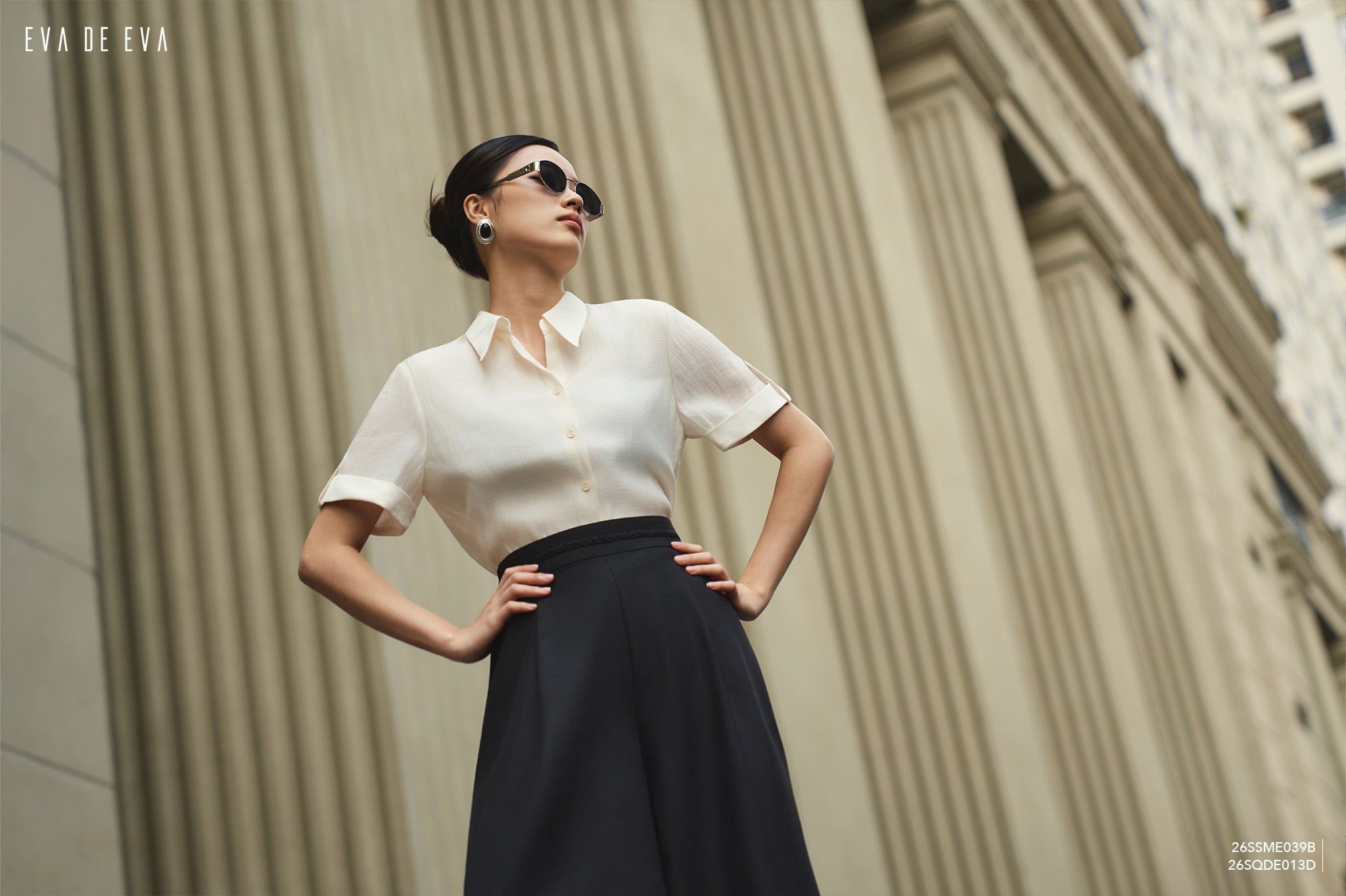  Quần dài, Ống suông 26SQDE013D 