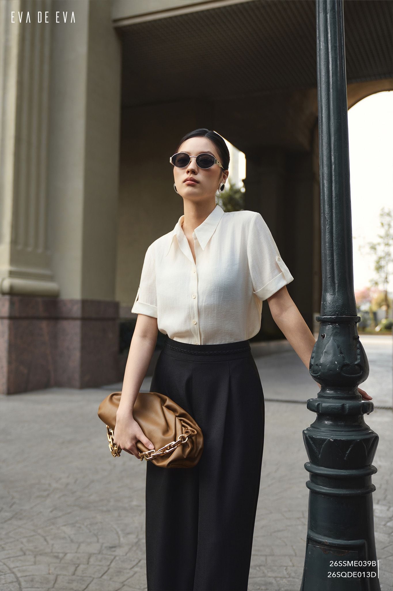  Quần dài, Ống suông 26SQDE013D 