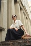  Sơ mi tay ngắn, Dáng sơ vin 26SSME039B 