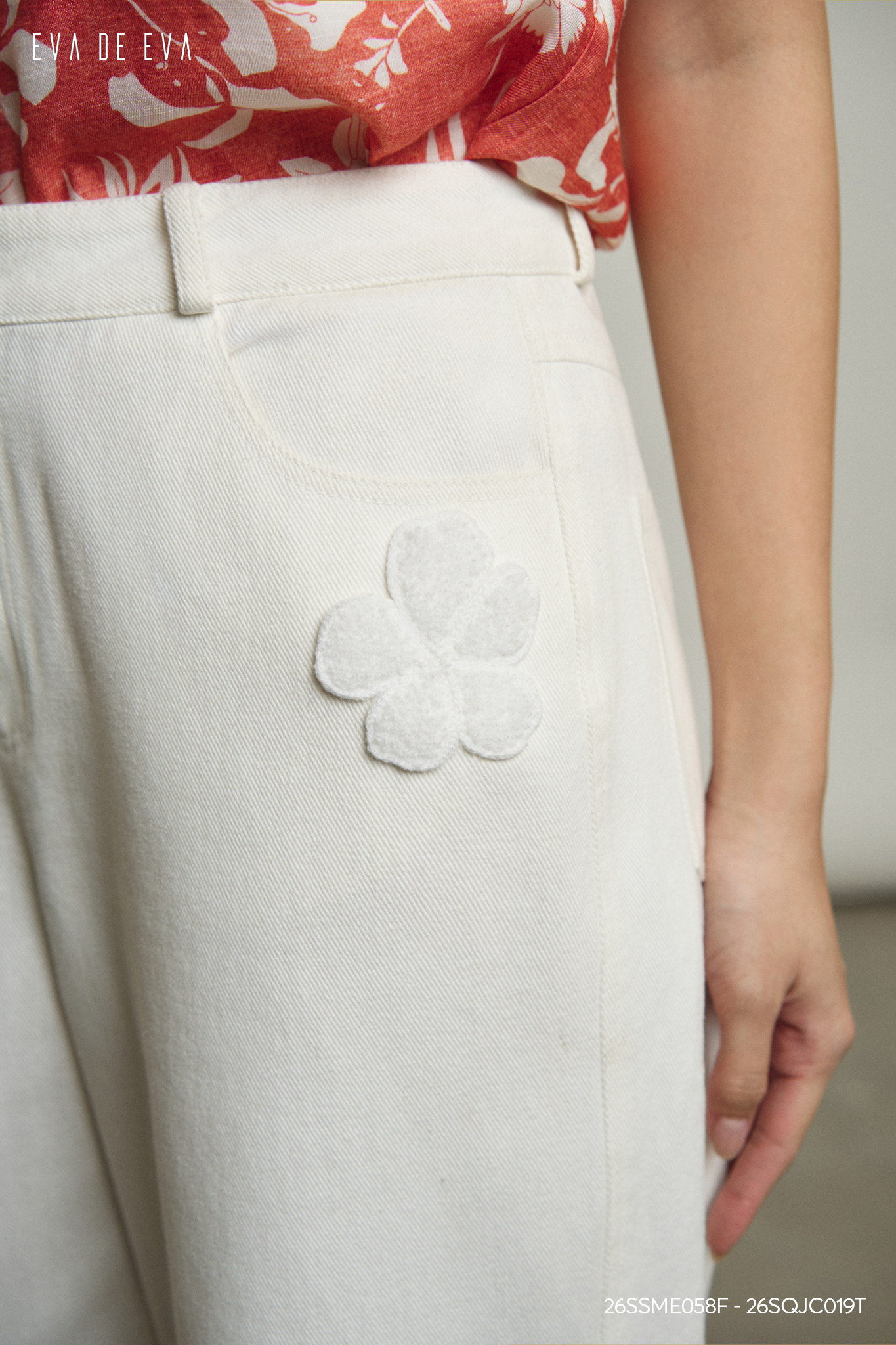  Quần dài, Ống suông 26SQJC019T 