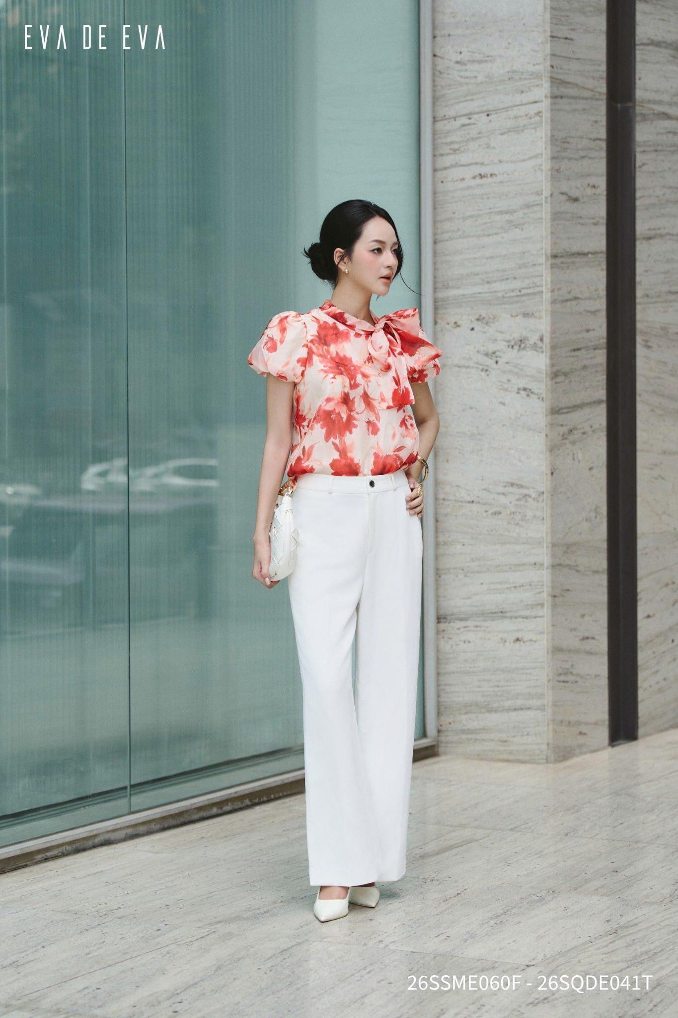  Quần dài, Ống suông 26SQDE041T 