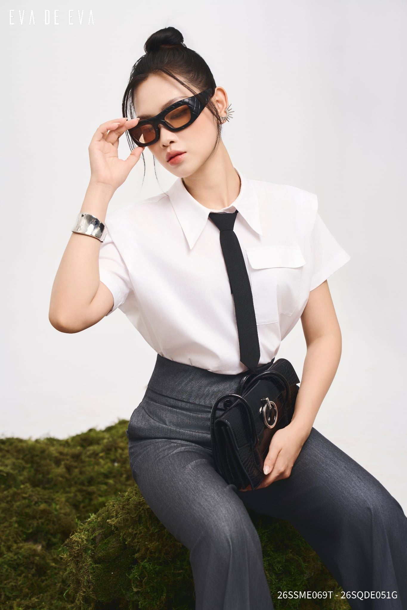  Quần dài, Ống suông 26SQDE051G 