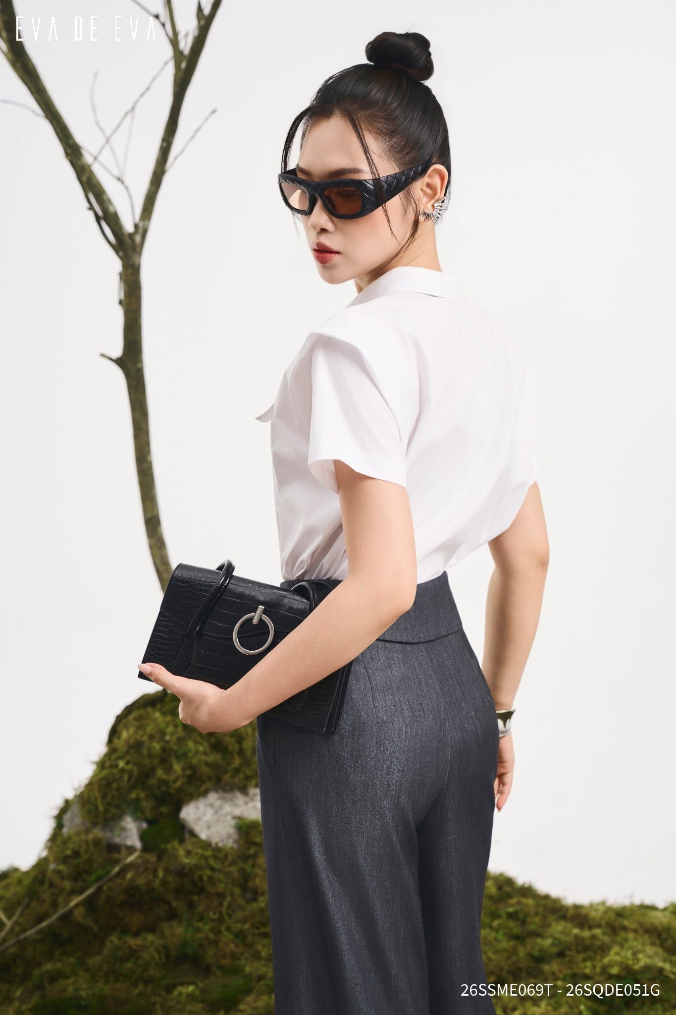  Quần dài, Ống suông 26SQDE051G 