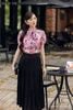  Sơ mi tay ngắn, Cổ nơ 26SSME079F 