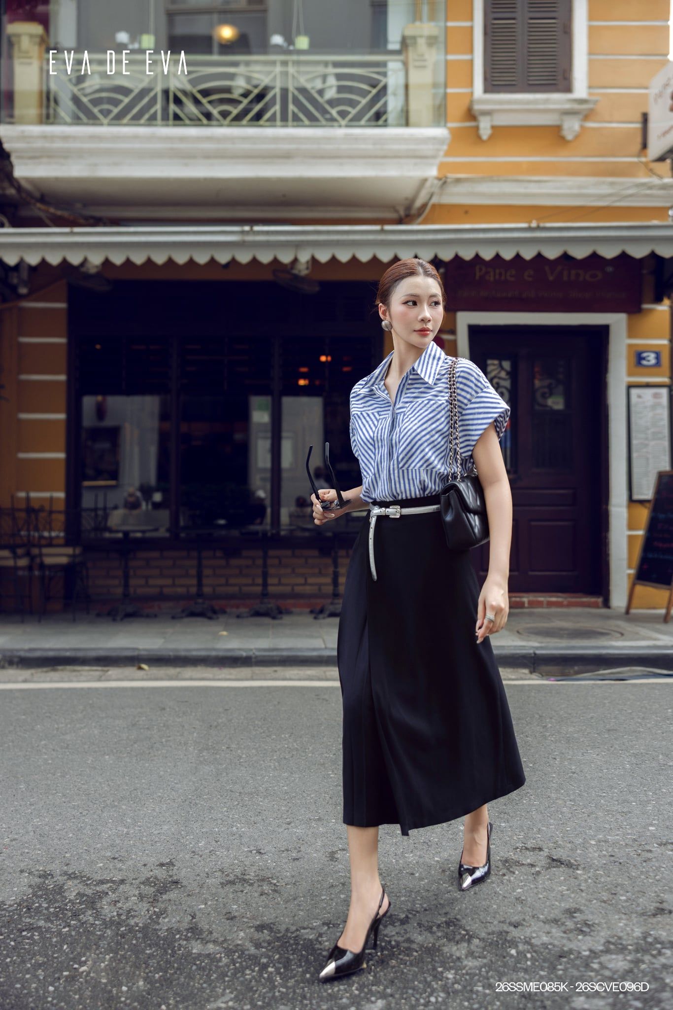  Sơ mi tay ngắn, Dáng sơ vin 26SSME085K 