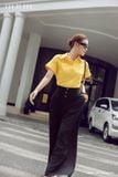  Sơ mi tay ngắn, Dáng sơ vin 26SSME088Y 