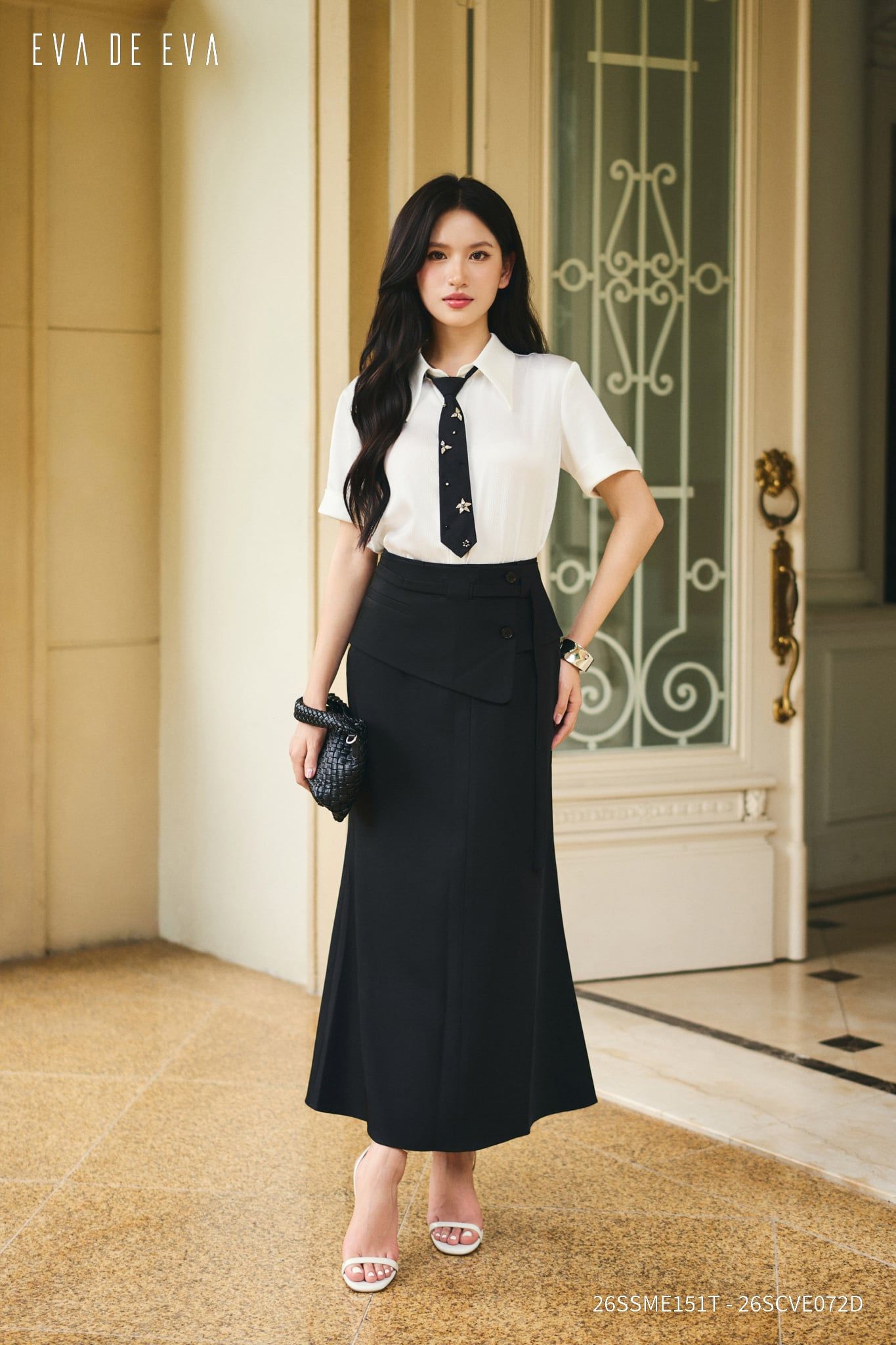  Sơ mi tay ngắn, Dáng sơ vin 26SSME151T 