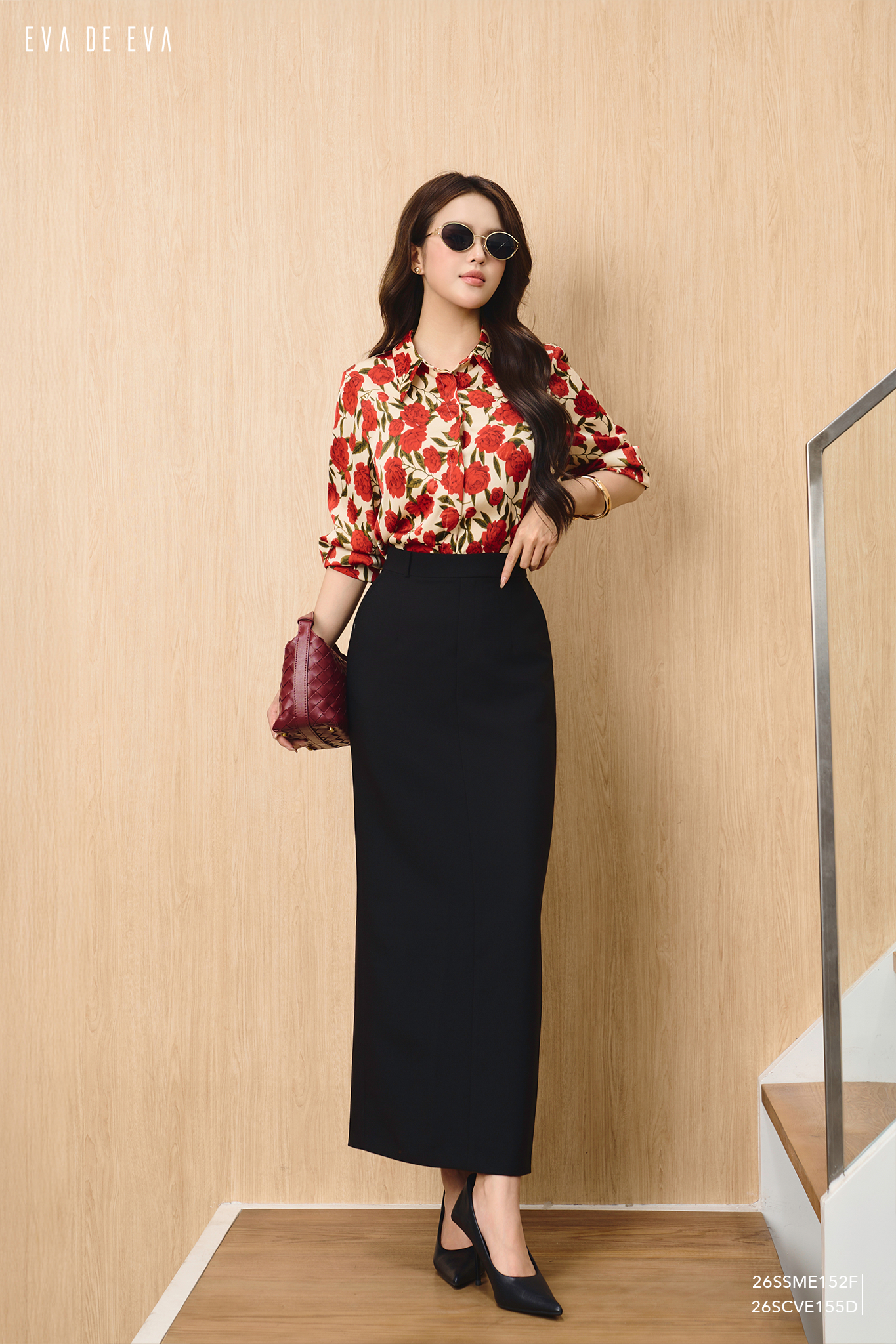  Sơ mi tay dài, Dáng sơ vin 26SSME152F 
