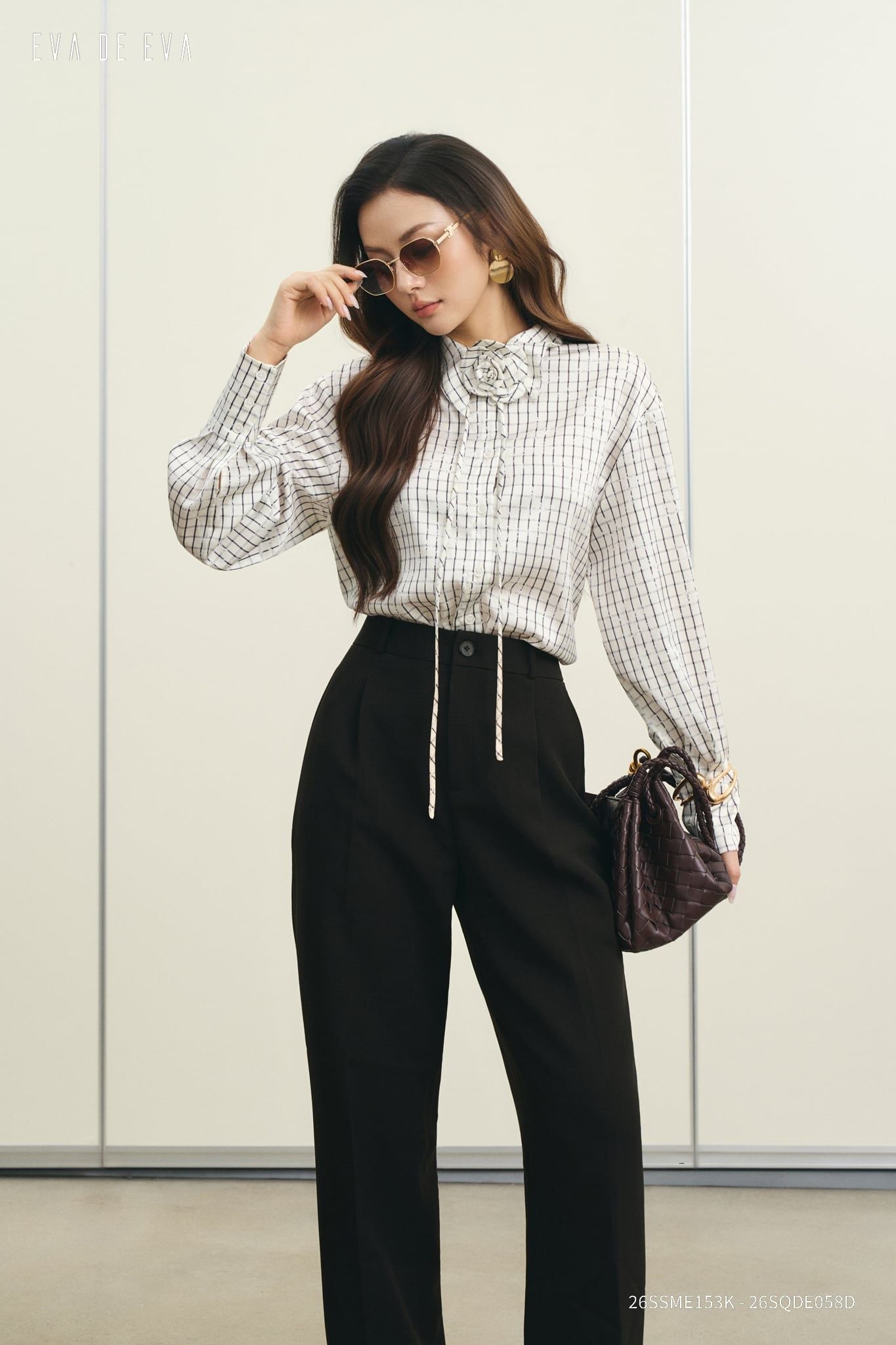  Quần lửng, Ống đứng 26SQDE058D 