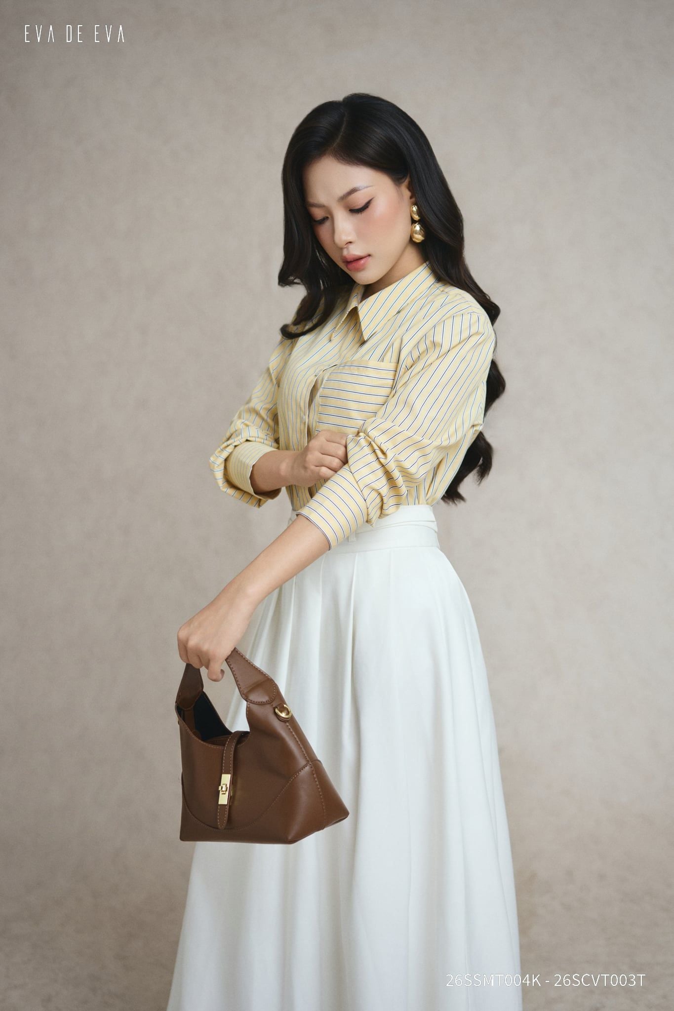  Sơ mi tay dài, Dáng sơ vin 26SSMT004K 