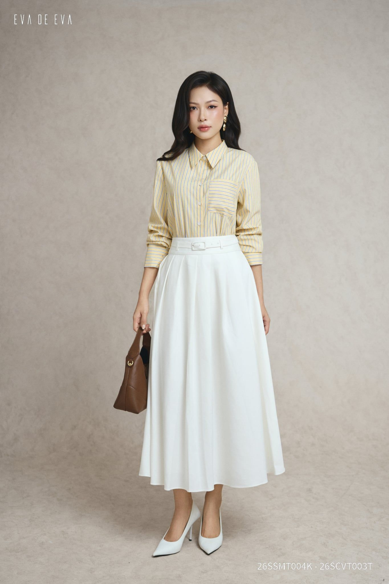  Sơ mi tay dài, Dáng sơ vin 26SSMT004K 