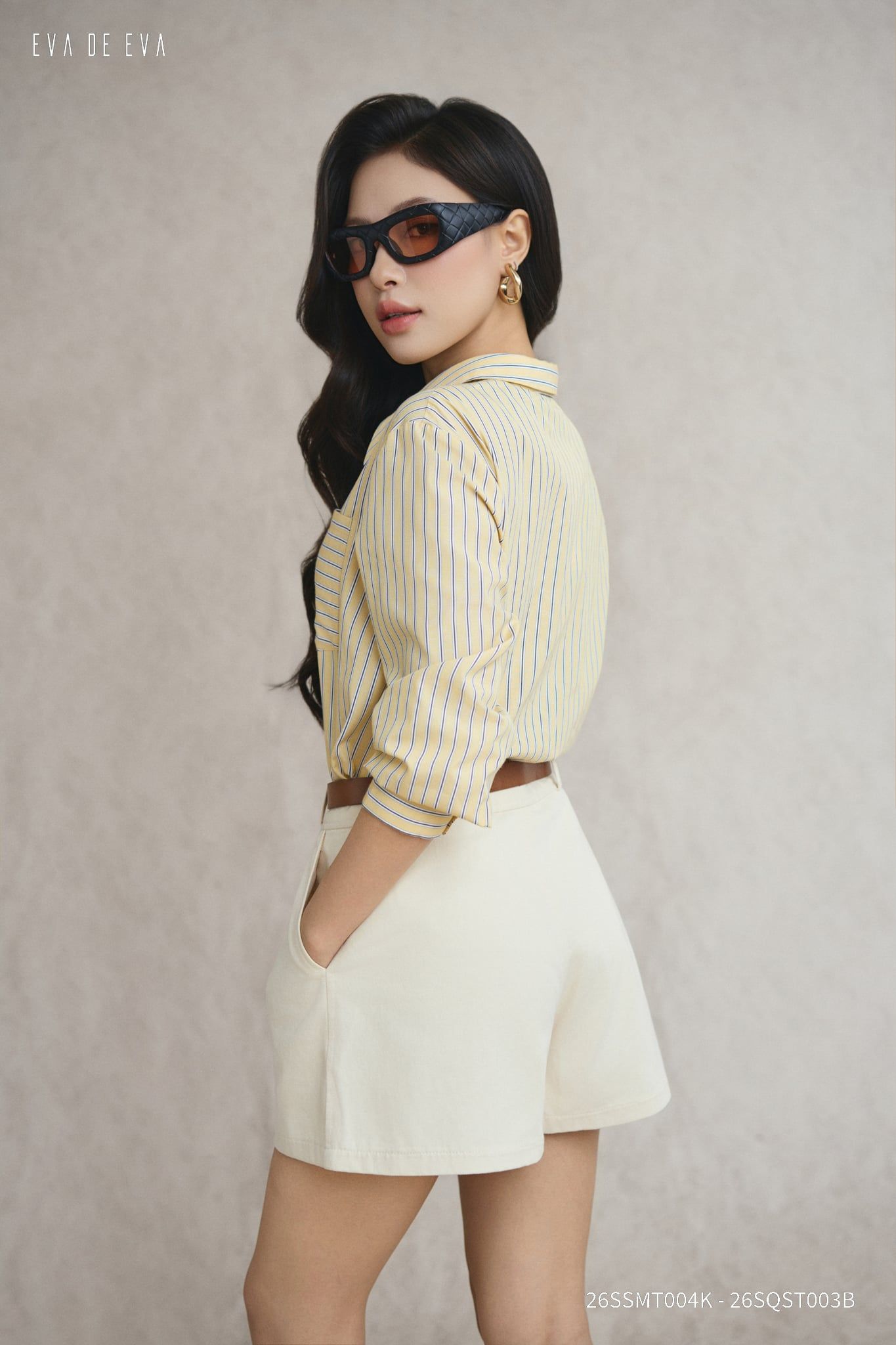  Sơ mi tay dài, Dáng sơ vin 26SSMT004K 