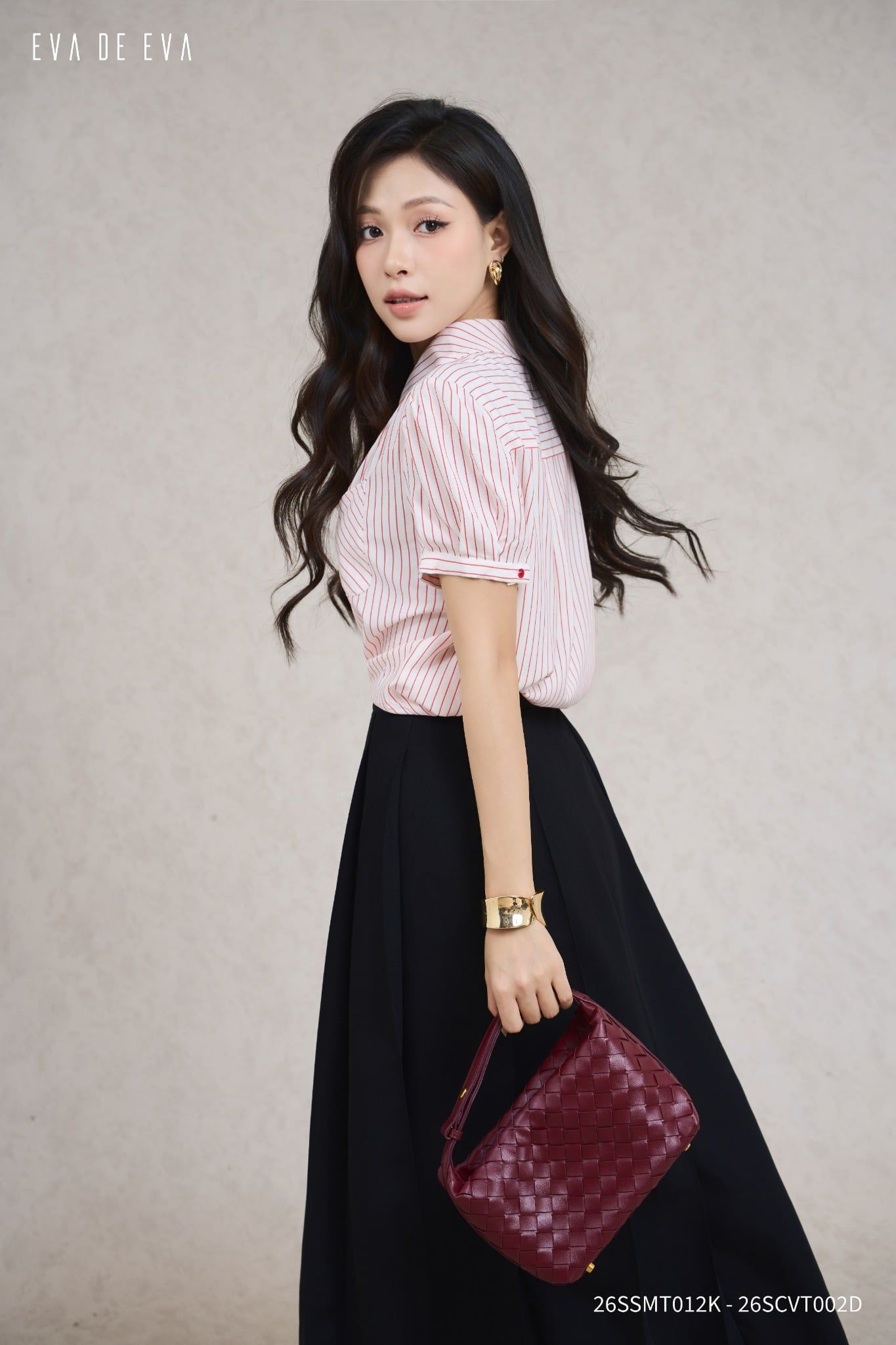  Sơ mi tay ngắn, Dáng sơ vin 26SSMT012K 