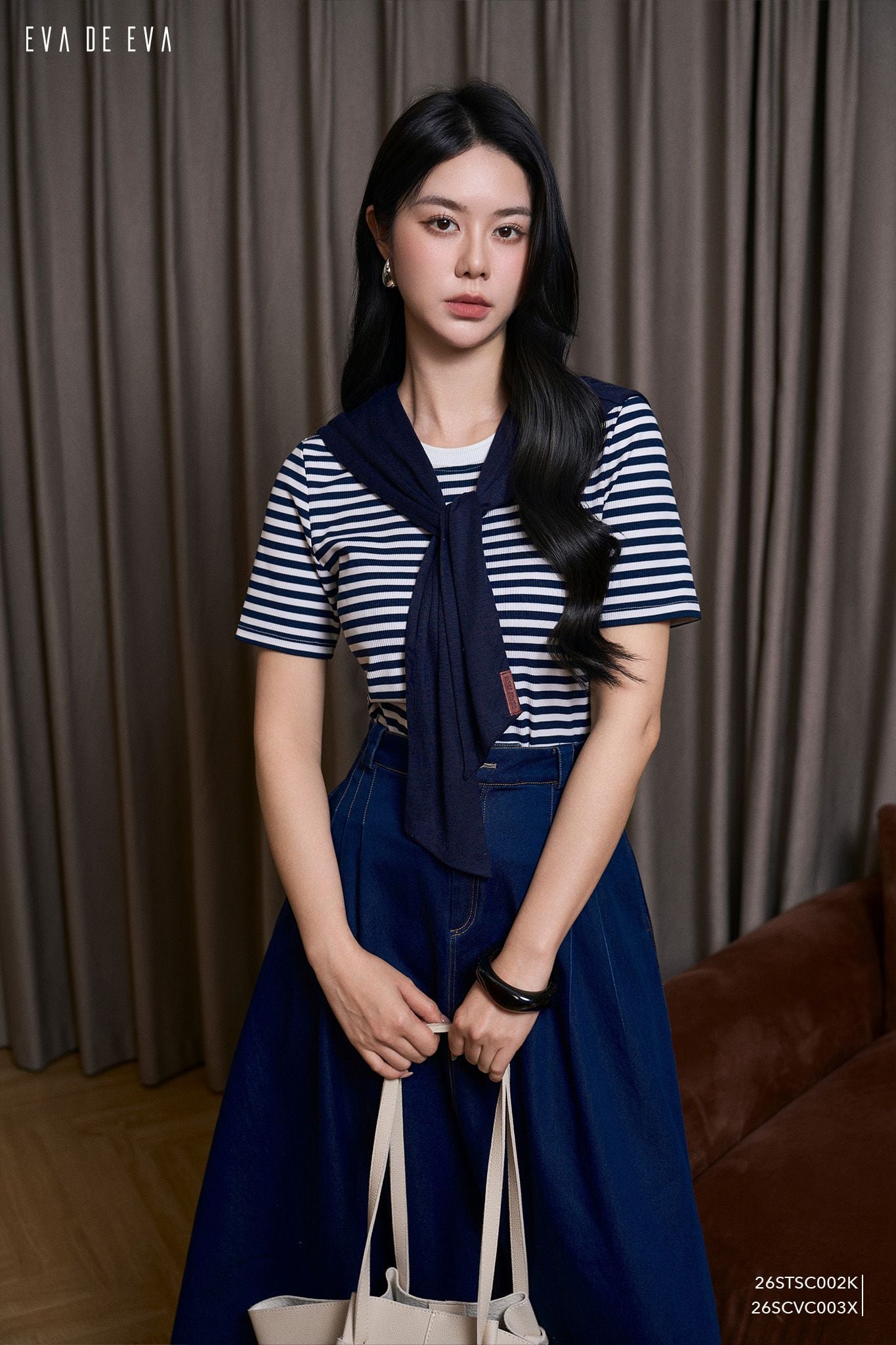  T-shirt ngắn tay,  26STSC002K đi kèm 26SKQC001X 